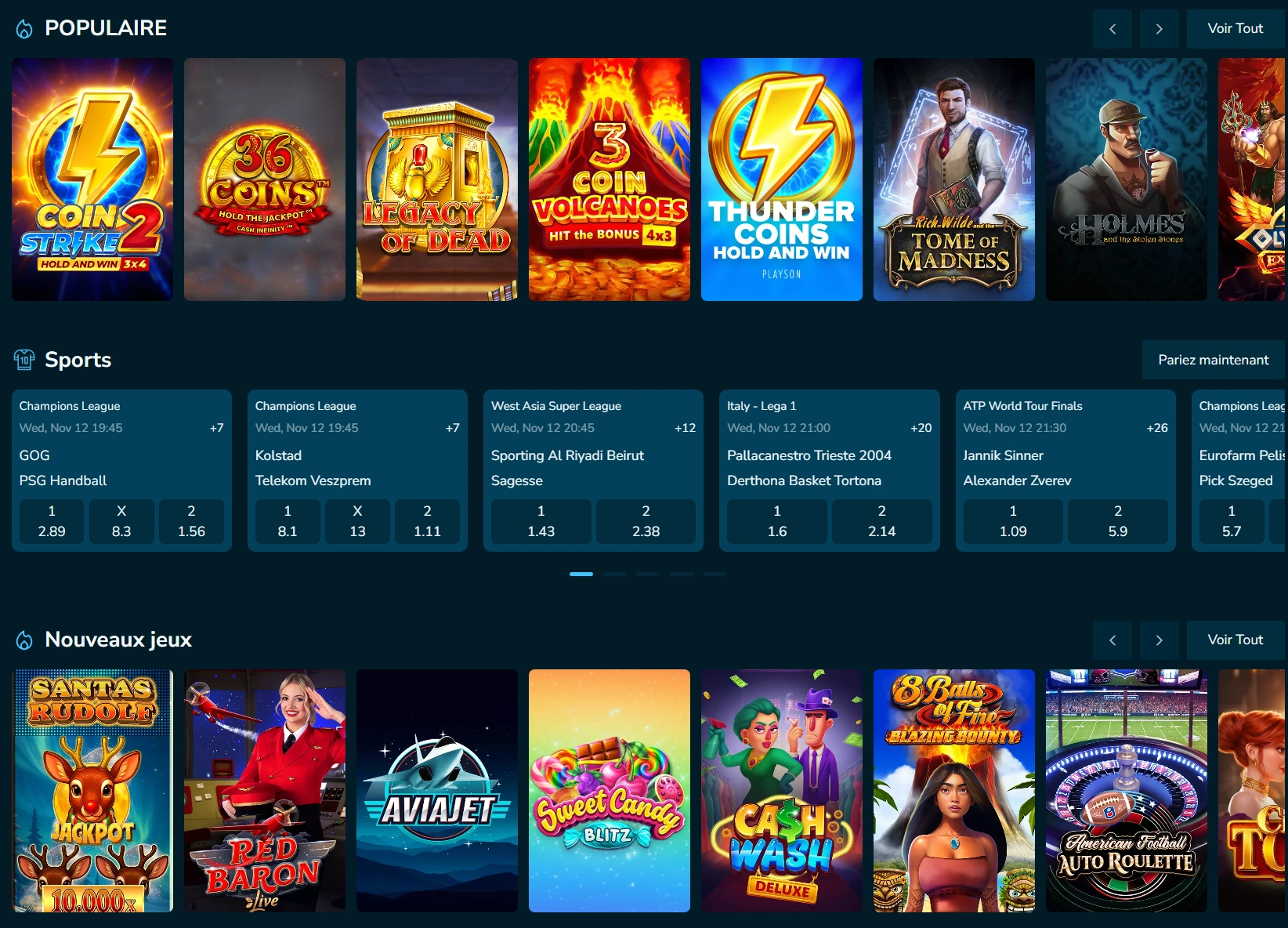 Critique de la marque VolerBet : Une expérience de casino audacieuse