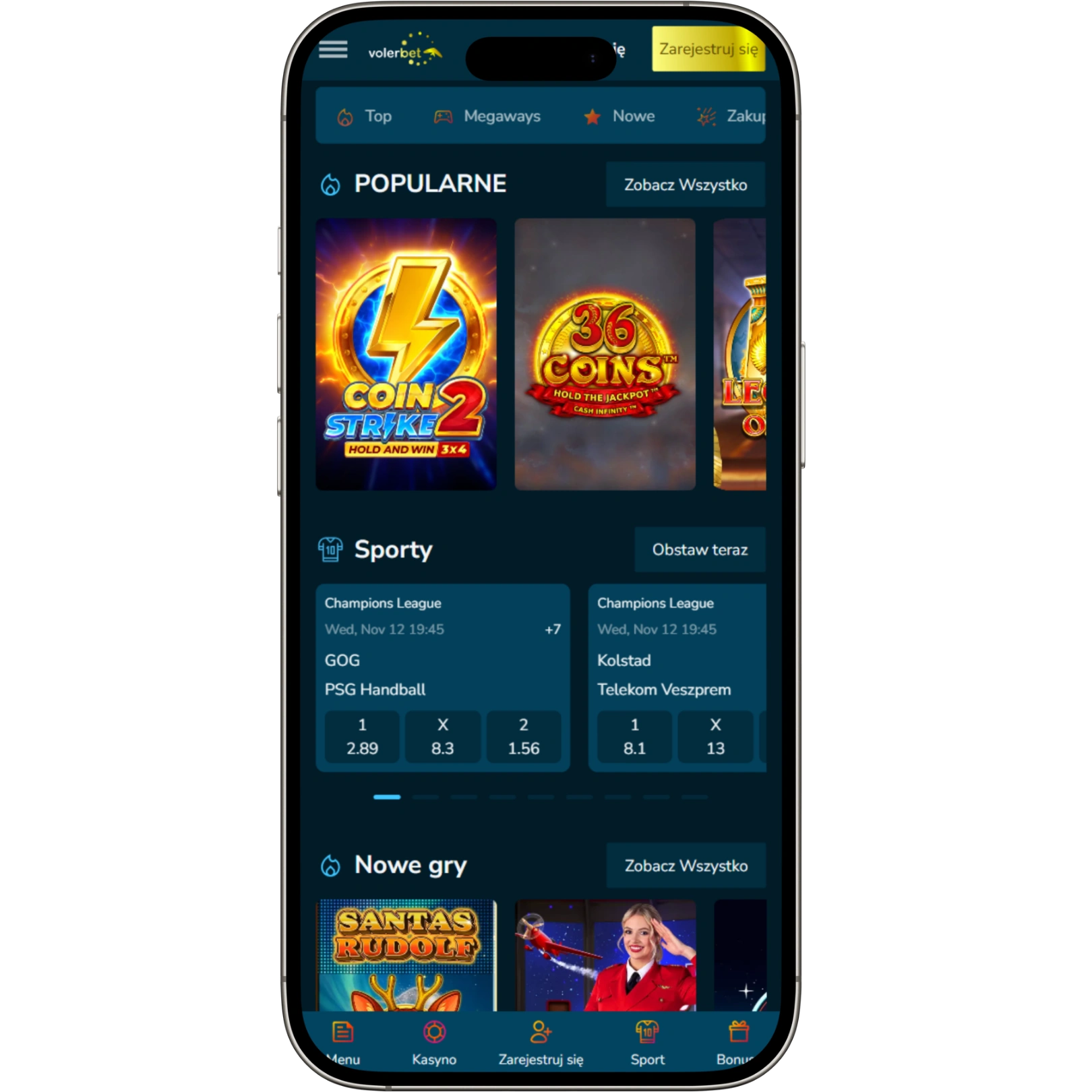 VolerBet: Aplikacja mobilna i doświadczenie użytkownika