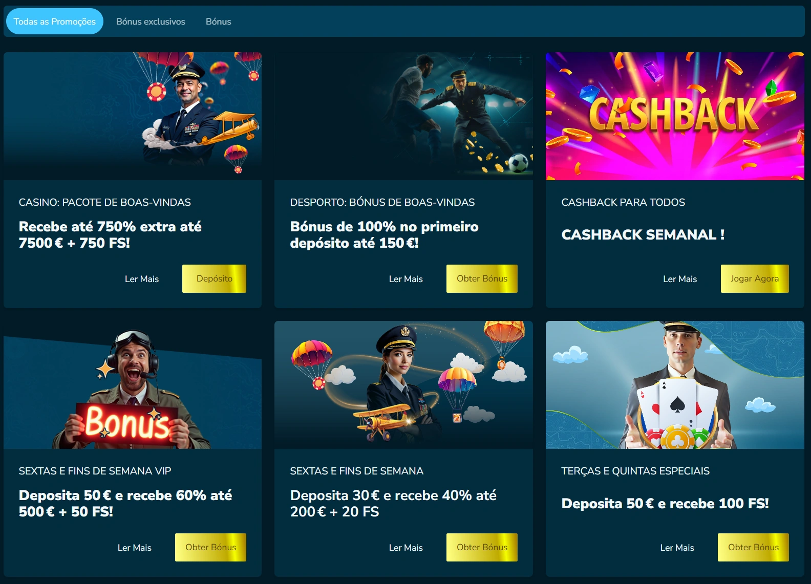 Bônus e Promoções do Casino VolerBet
