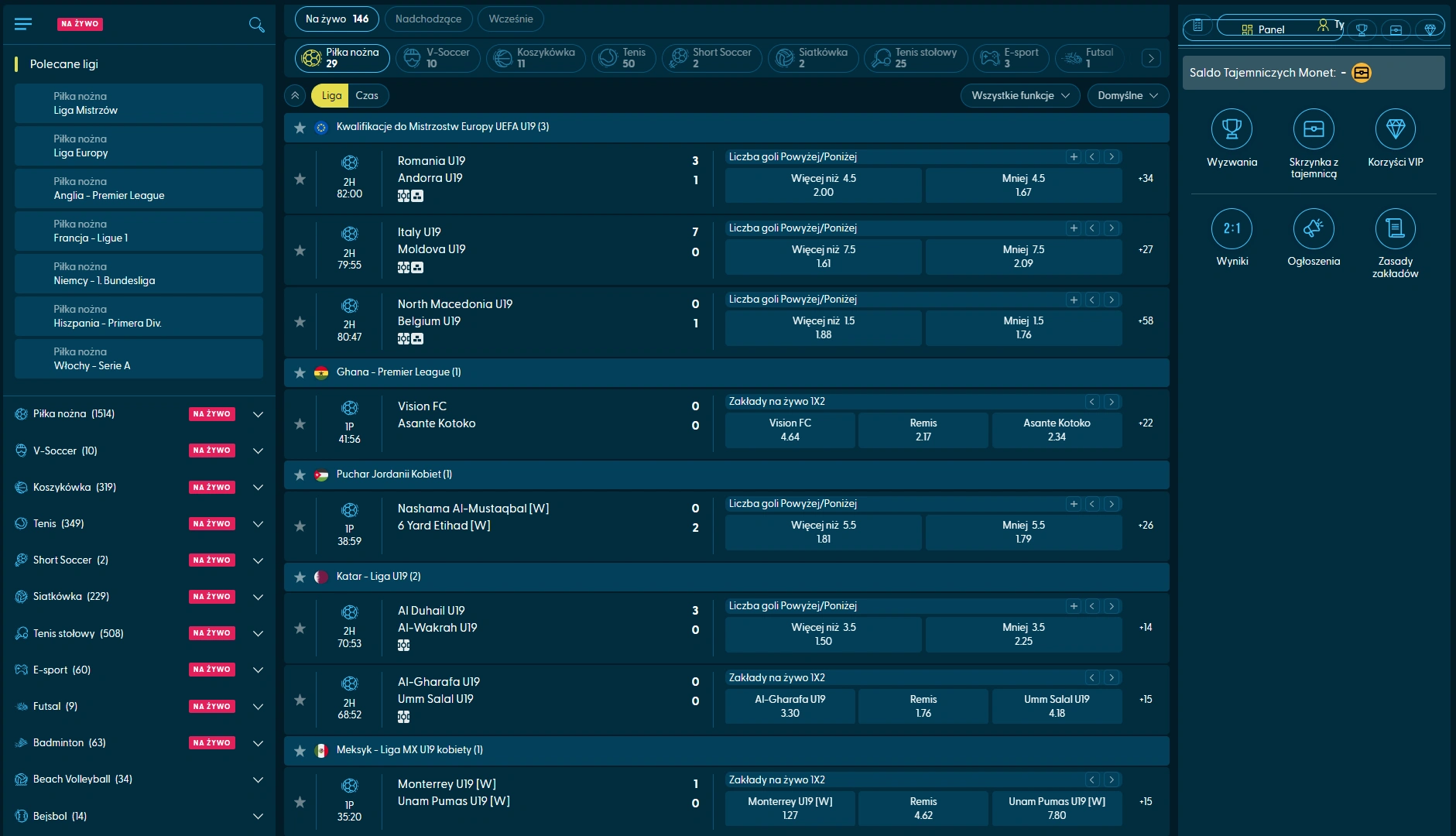 Apostas Desportivas no Casino VolerBet